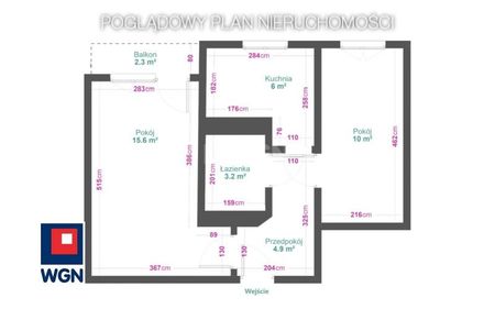 Mieszkanie na wynajem Katowice - Na sprzedaż zadbane mieszkanie 2 pokoje z balkonem | Katowice Osiedle Witosa. - Zdjęcie 2