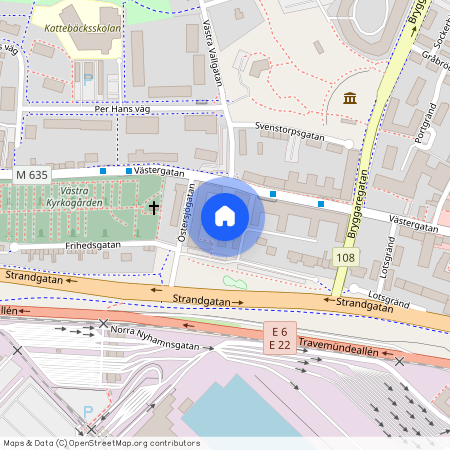 Trelleborg, Skåne, Östersjögatan 2