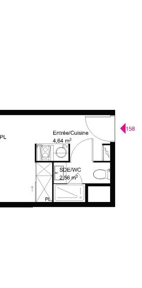 Location Appartement 1 pièce 22m² FRANQUEVILLE ST PIERRE 76520 - Photo 2