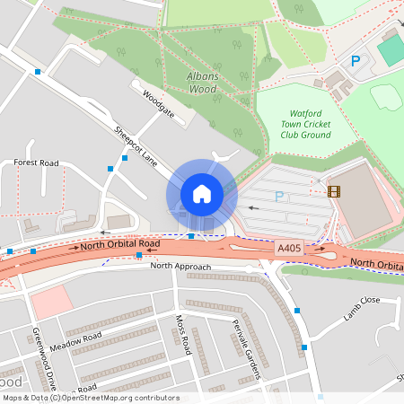 St Michaels Drive, Sheepcot Lane, Watford, WD25