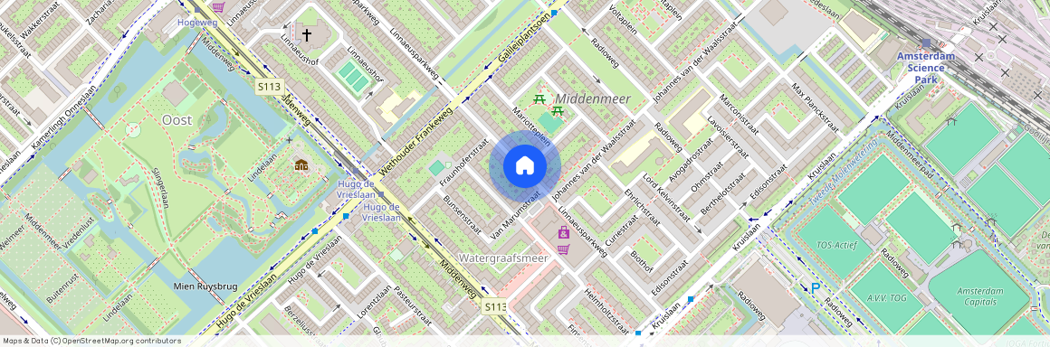 Middenmeer, 1098 EP, Linnaeusparkweg, Amsterdam