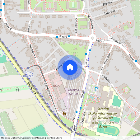 Podveská, Brno - Komín, Jihomoravský kraj