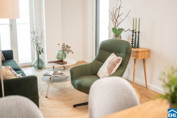 Exklusive 2-Zi.-Wohnung mit Loggia & Sauna bei der U1 - Foto 1