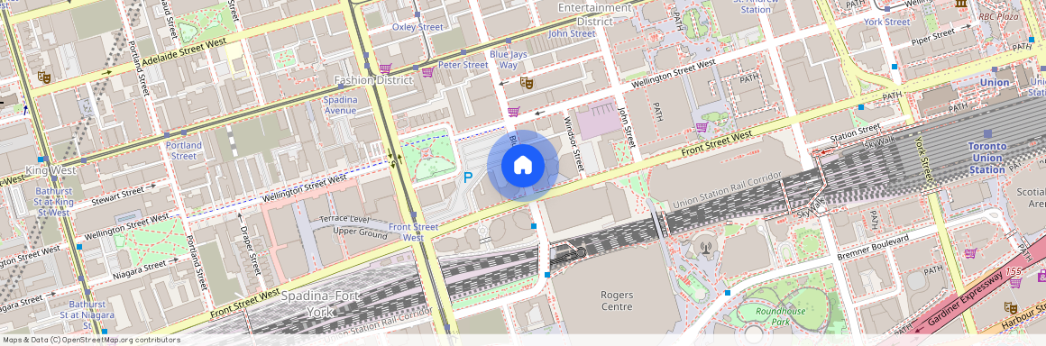 Blue Jays Way, Fashion District, Toronto