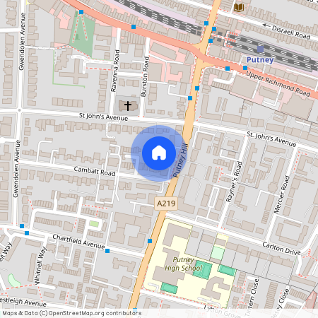 Putney Hill, Putney, London, SW15