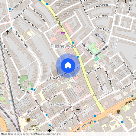 St Peters Street, CF24 3BA, Roath