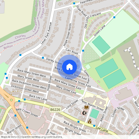 Darley Street, Horwich, Bolton, Greater Manchester, BL6