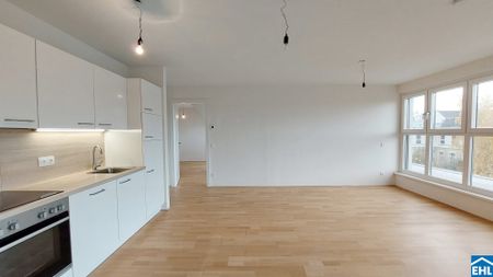 LEOPOLD XXI – Lichtdurchflutete 3-Zimmer-Dachgeschosswohnung mit 2 Balkonen! - Photo 2