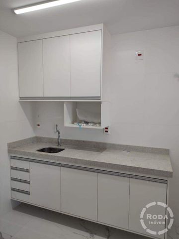 Apartamento para locação 1 dormitório (suíte) | Varanda Gourmet no Boqueirão- Santos! - Foto 5