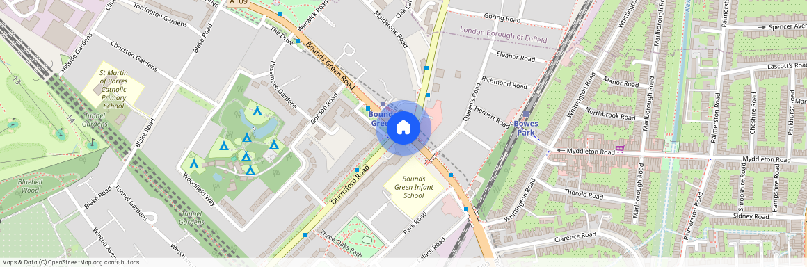 Brownlow Road, Bounds Green, London, N11