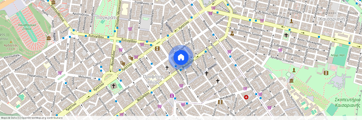 Λευκίππου, 8 116 33 Αθήνα, Κέντρο Παγκρατίου (Αθήνα - Κέντρο)