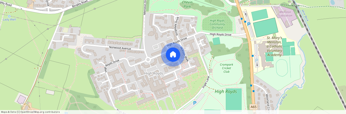 Clifford Drive, Ilkley, West Yorkshire, UK, LS29 6FE, Menston