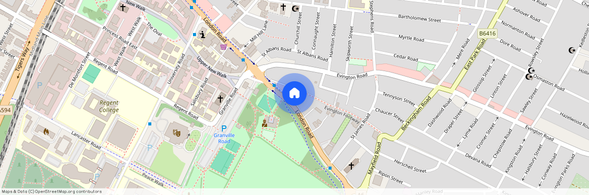 164 London Road, Leicester LE2 1ND, United Kingdom, Leicestershire