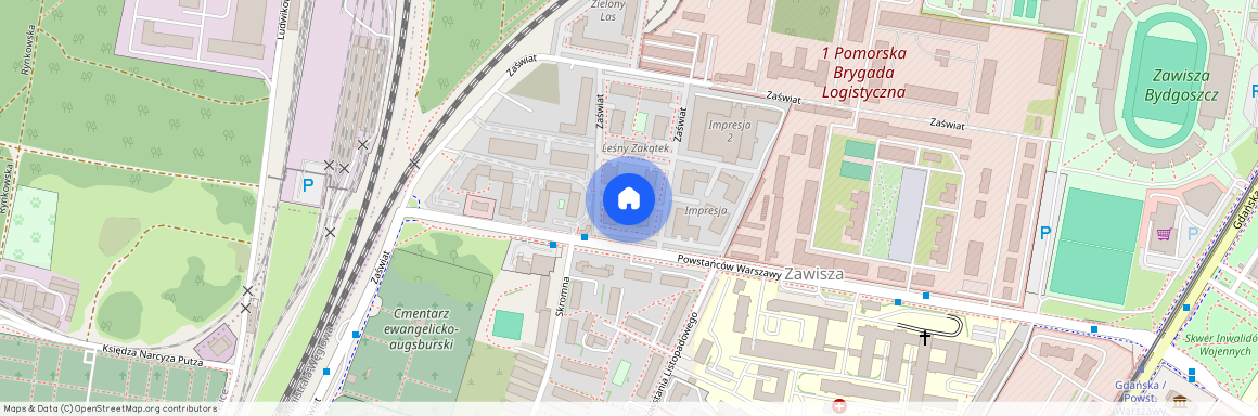 ul. Powstańców Warszawy 6c, Leśne, Bydgoszcz, kujawsko-pomorskie