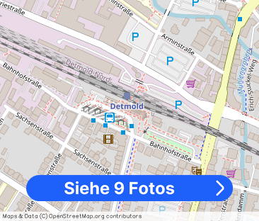 2-Zimmer-Altbauwohnung in Bestlage von Detmold - Foto 1
