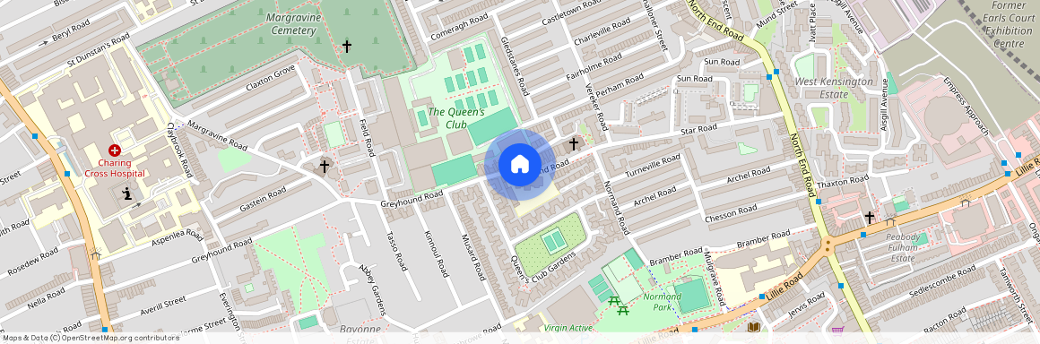 Greyhound Road, West Kensington, W14, London