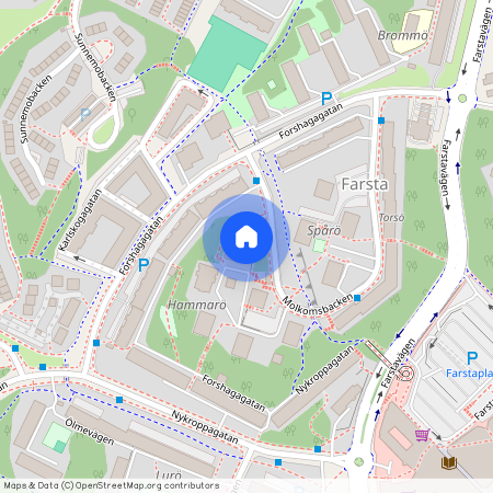 Molkomsbacken 45, Farsta