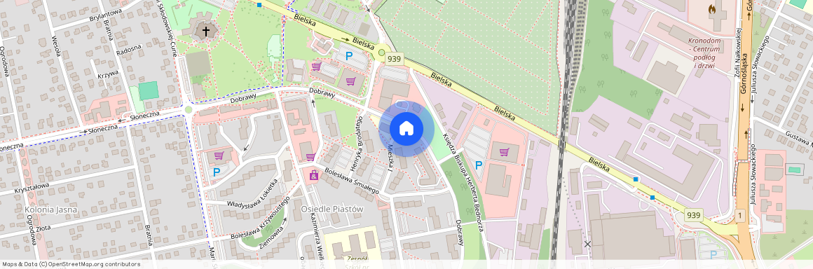 Dobrawy 44, Pszczyna, Pszczyna, pszczyński, śląskie