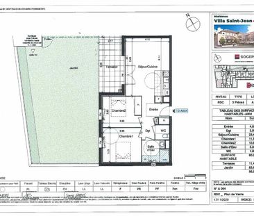 Location Appartement 3 pièces 60m² ST JEAN DE LA RUELLE 45140 - Photo 1