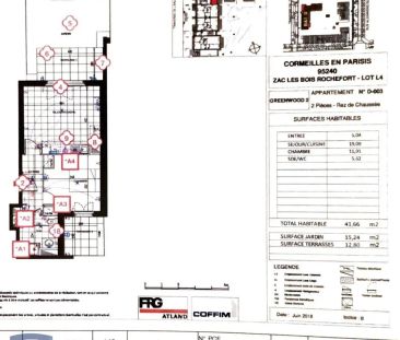 Appartement à louer 2 pièces 41.66m² - Photo 1