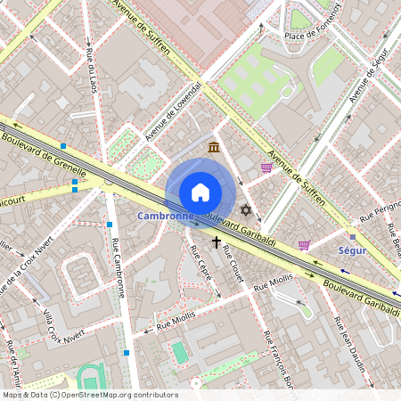 Cambronne-Garibaldi, Paris 15Ème