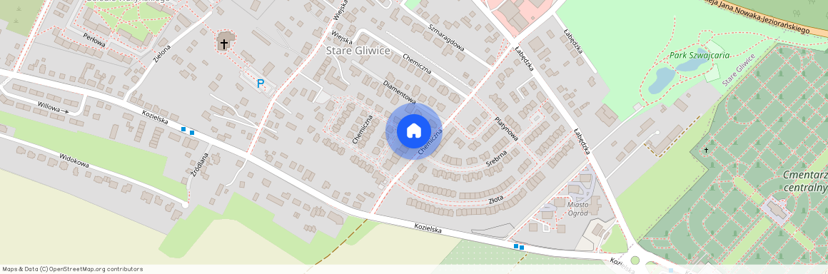 ul. Chemiczna, Stare Gliwice, Gliwice, śląskie