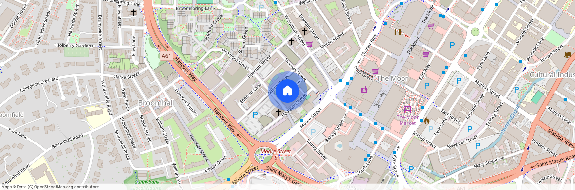 Sheffield City Centre, Sheffield S3 7BF