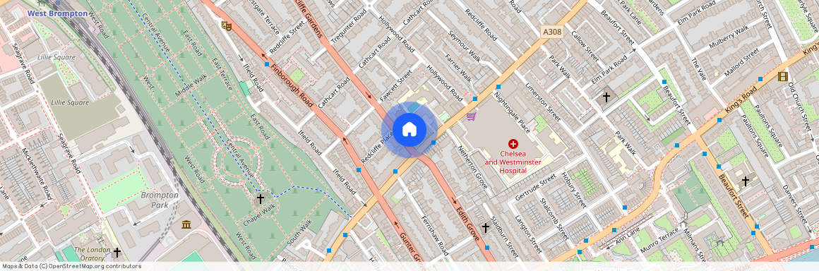 1 Redcliffe Gardens, Lot's Village, London, SW10 9BG, United Kingdom