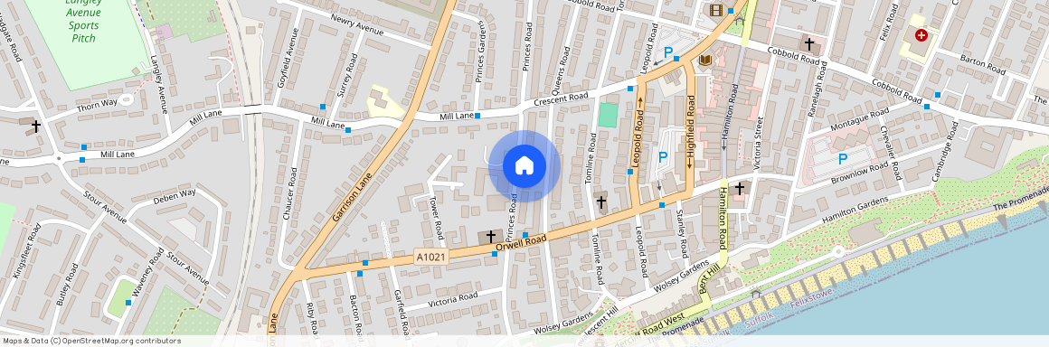 Princes Road, Felixstowe, IP11