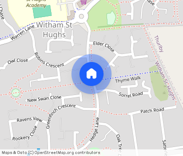 Hedge Lane, Witham St Hughs , - Photo 1