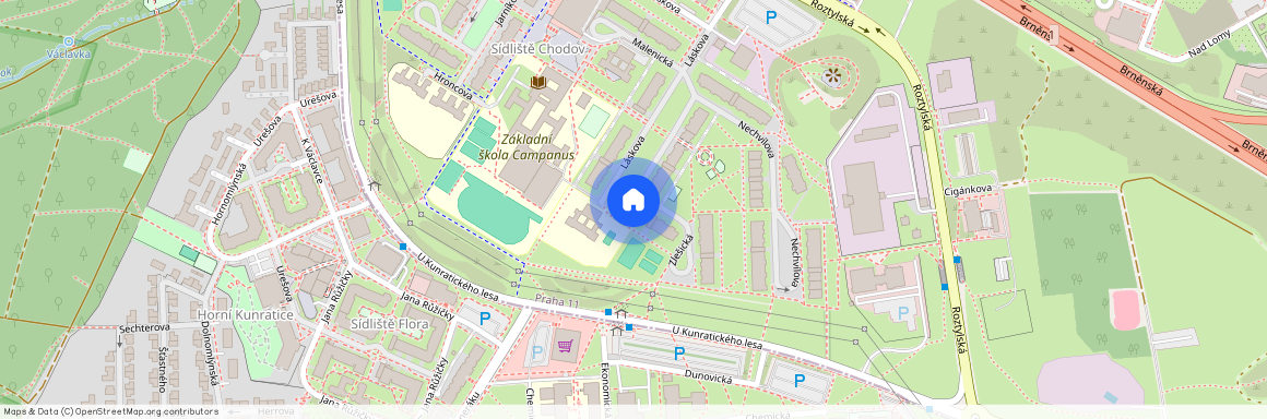 Zlešická, Praha 4 - Chodov