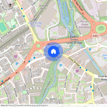 Market Place, Great Bridge, TIPTON