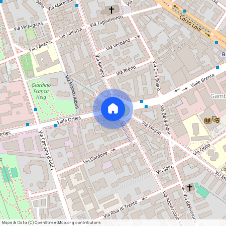 Piazza Geremia Bonomelli, Milan, Lombardy 20139