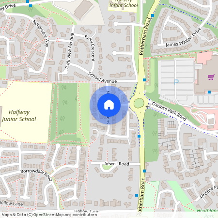 Morton Gardens, Halfway, Sheffield, S20