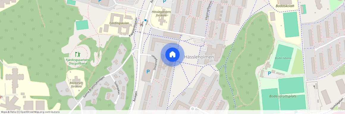 Hässleholmen, Borås, Västra Götaland, Distansgatan 37