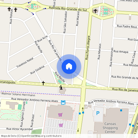 Rua Rio de Janeiro, Mathias Velho, Canoas, RS, 92340160