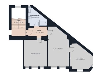 Kernsanierter Altbau - 2-Raum Wohnungen in beliebter Lage - Photo 1