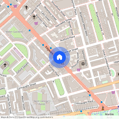 Edgware Rd, Tyburnia, London W2 2HR