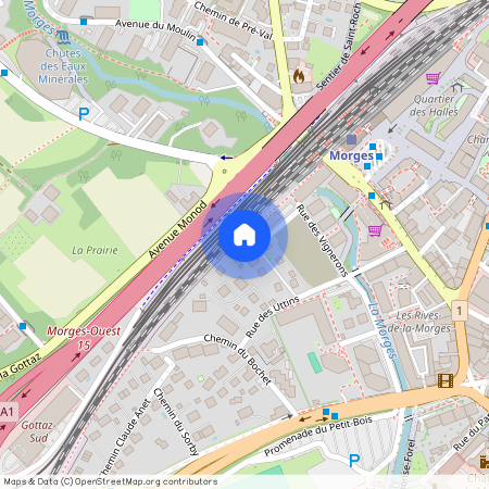 1110, Morges, Rue Des Uttins, 12b