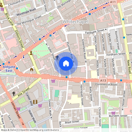 Coke Street, Aldgate East, London, E1 1ER