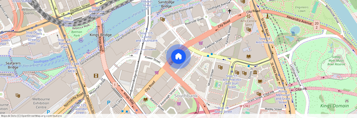 1-Bed Furnished/133-135 City Road, Vic 3006, Southbank