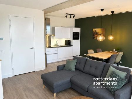 Appartement meublé d'une chambre Van Vollenhovenstraat, Rotterdam - À louer - Photo 2