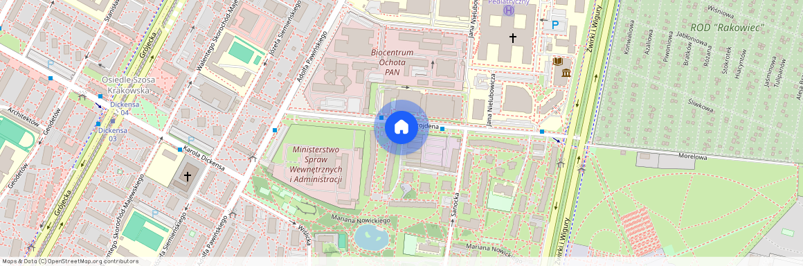 ul. Księcia Trojdena, Rakowiec, Ochota, Warszawa, mazowieckie