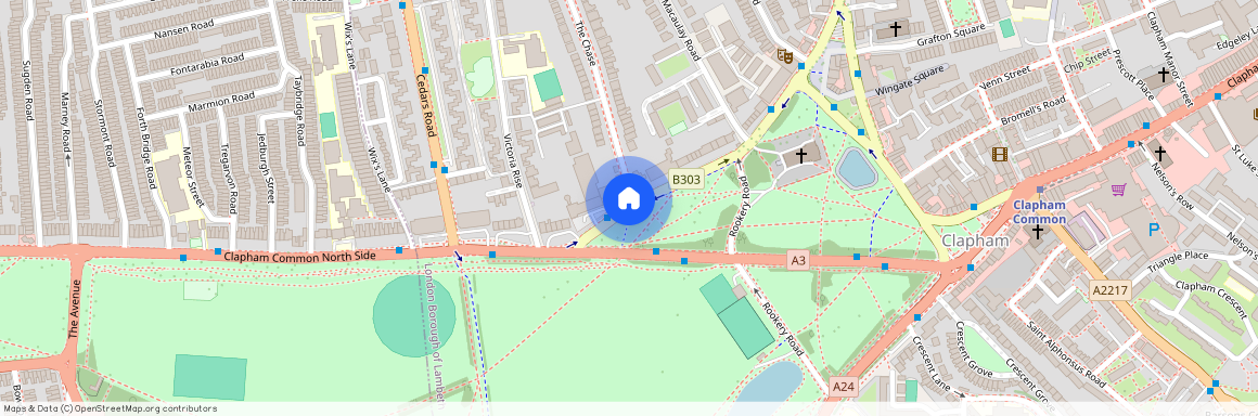 Clapham Common, London, SW4