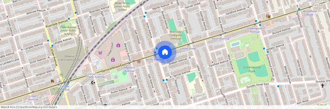 1075 Gerrard Street Unit# Upper floor, Toronto