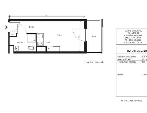 Location Appartement 1 pièce 18m² NIMES 30000 - Photo 1