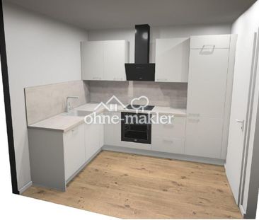 Erstbezug: 2-Zimmer-Wohnung mit EBK, Badausstattung und Kelleranteil - Foto 1