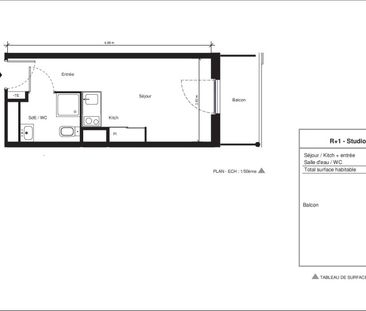 Location Appartement 1 pièce 18m² NIMES 30000 - Photo 3
