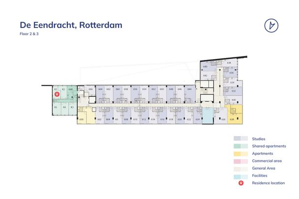 Westblaak 738 Room 1, Rotterdam - Foto 1