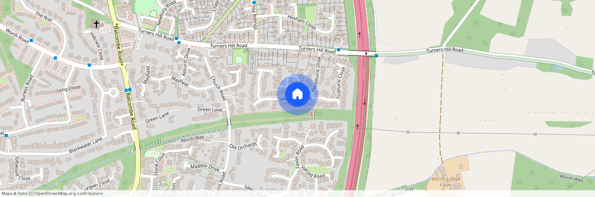 Salehurst Road, Worth